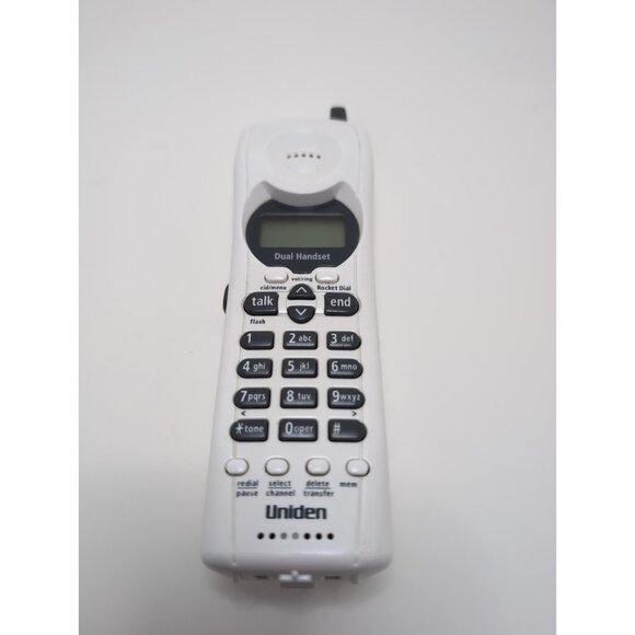 Uniden DXI3086-2 2.4GHz Cordless Phone Base w/ Two Handsets Vintage 2003 - Picture 14 of 16